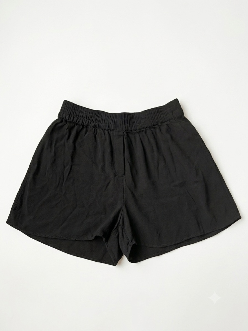 Aritzia Wilfred Free Elastic Waist Shorts Black Size XS